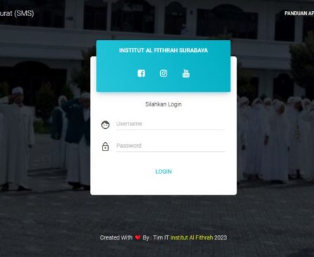 Aplikasi Surat menyurat (sms) Al Fithrah