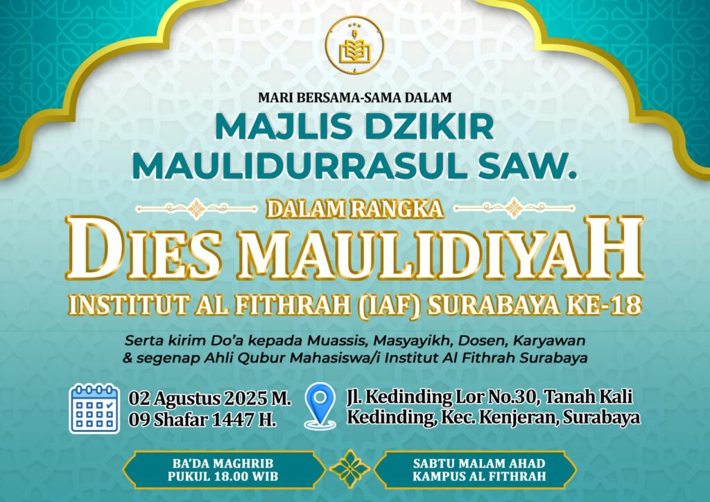dies maulidiyah institut al fithrah ke 18