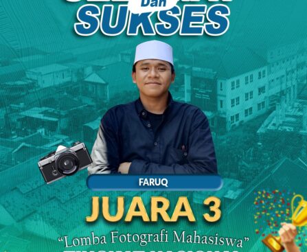 Juara 3 Lomba Fotografi Mahasiswa Tingkat Nasional