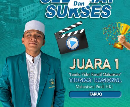 Juara 1 Lomba Video Kreatif Mahasiswa Tingkat Nasional