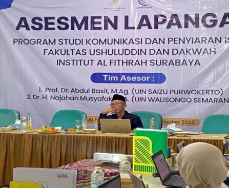 Prodi KPI IAF Surabaya Menjalani Asesmen Lapangan Perdana LAMSPAK