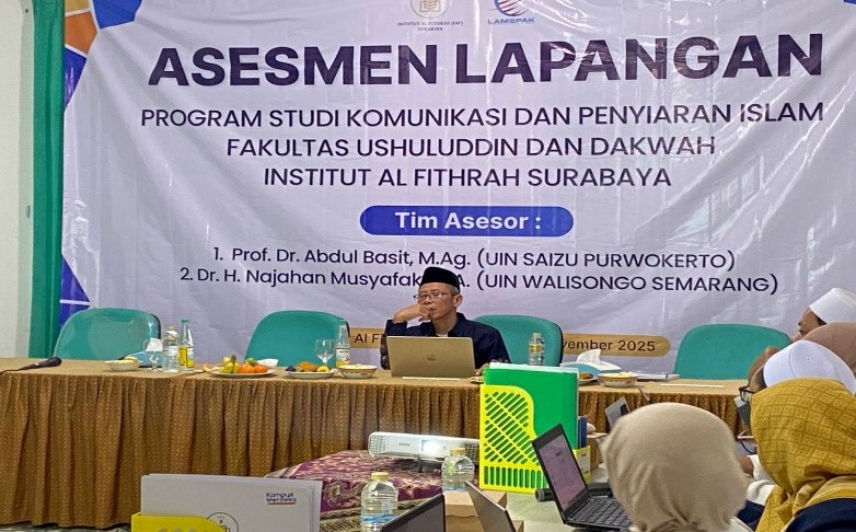 Prodi KPI IAF Surabaya Menjalani Asesmen Lapangan Perdana LAMSPAK