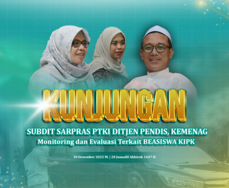 Kunjungan Subdit Sarpras PTKI Ditjen Pendis