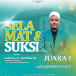 meraih Juara 1 Tingkat Nasional dalam Lomba Essay