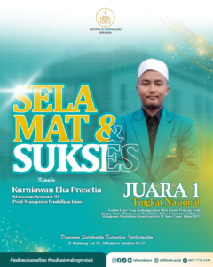 meraih Juara 1 Tingkat Nasional dalam Lomba Essay