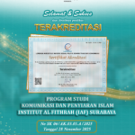 predikat Terakreditasi oleh Program Studi Komunikasi dan Penyiaran Islam