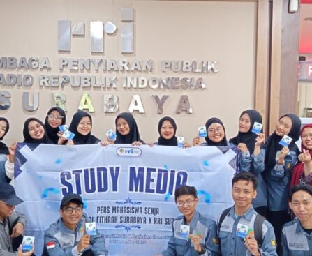 Gelar Studi Media ke RRI Surabaya