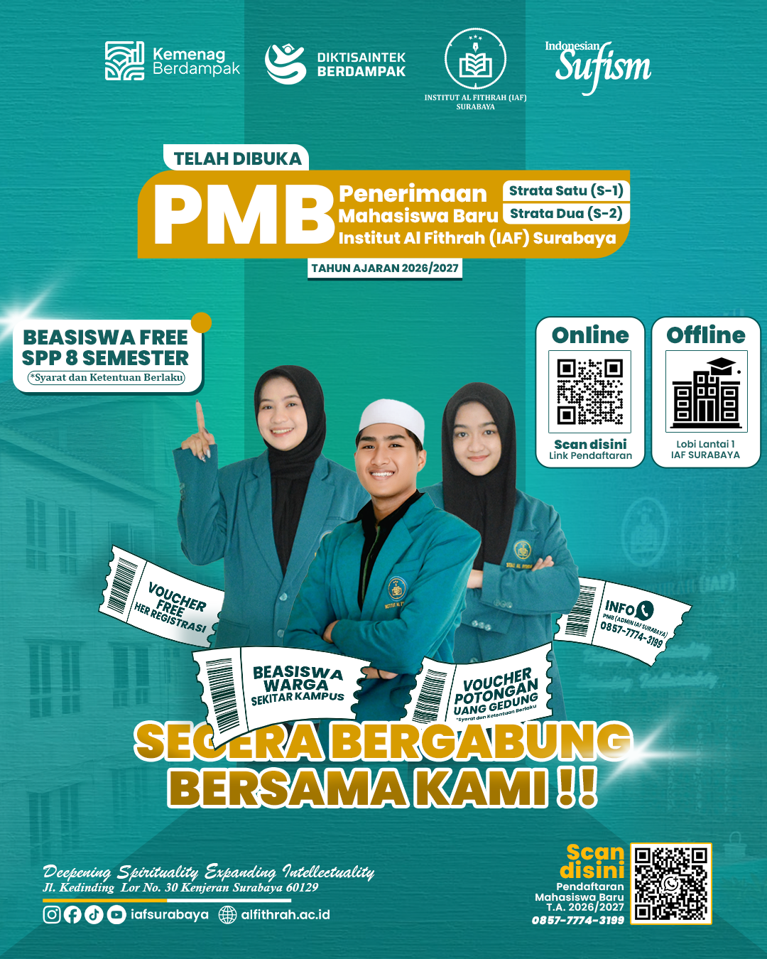 Penerimaan Mahasiswa Baru IAF Surabaya