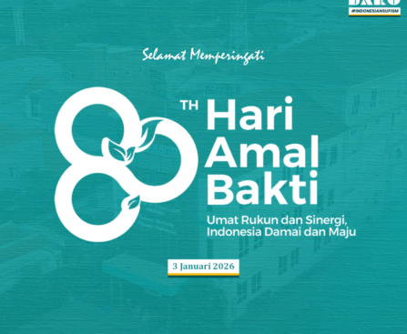 Selamat memperingati Hari Amal Bakti ke-80