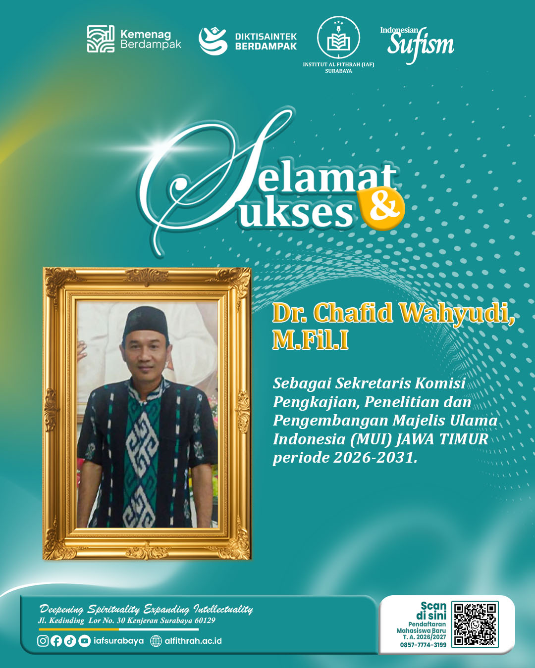 Pengembangan Majelis Ulama Indonesia (MUI) Jawa Timur periode 2026–2031