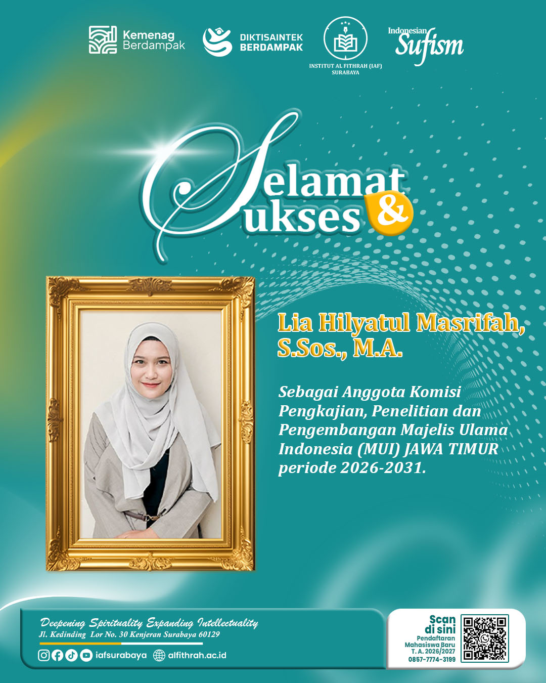 Anggota Komisi Pengkajian, Penelitian dan Pengembangan Majelis Ulama Indonesia (MUI) Jawa Timur