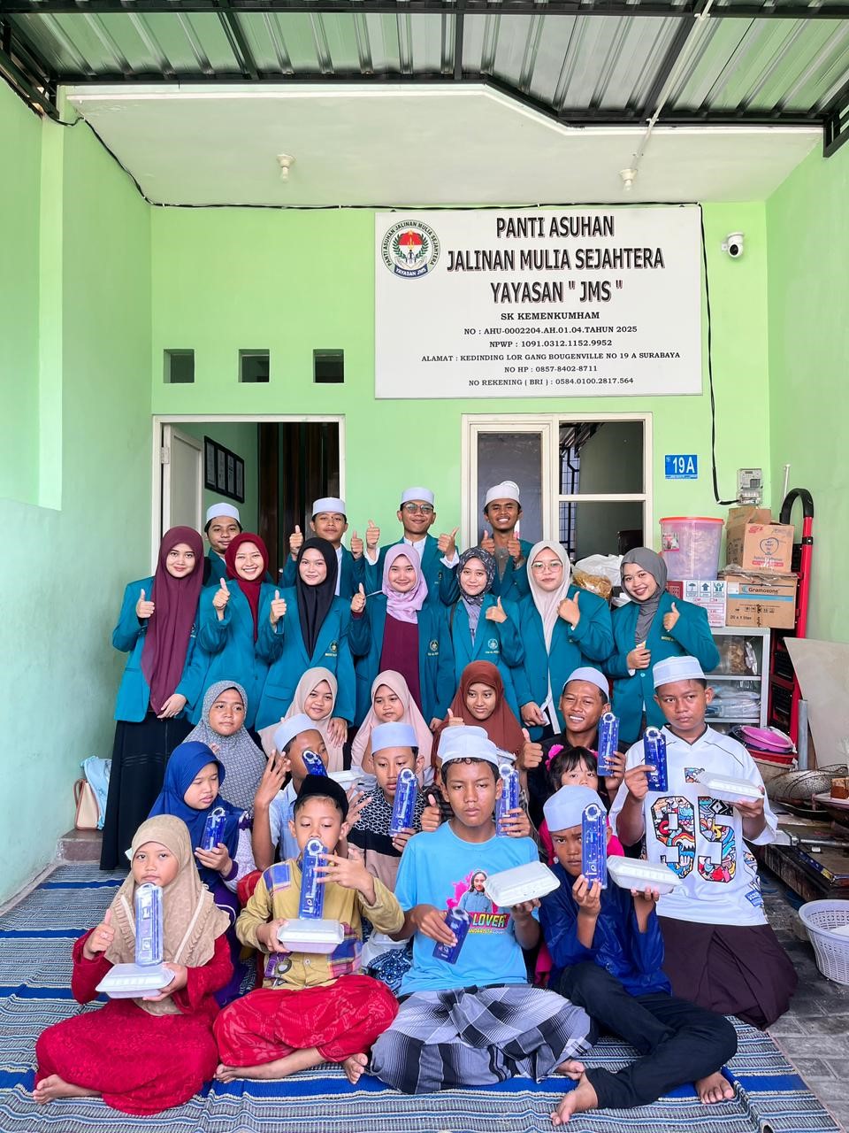 Edukasi dan Santunan di Panti Asuhan