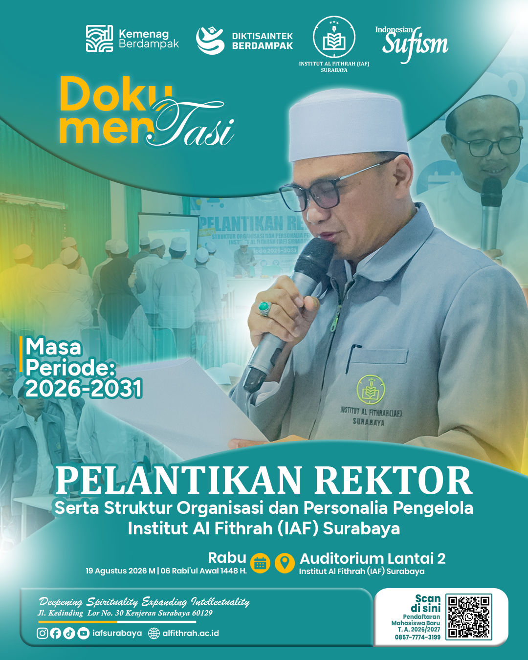 PELANTIKAN REKTOR IAF SURABAYA