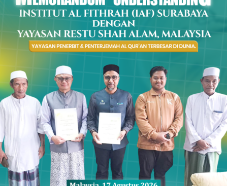 Kerja Sama Internasional dengan Yayasan Restu Shah Alam
