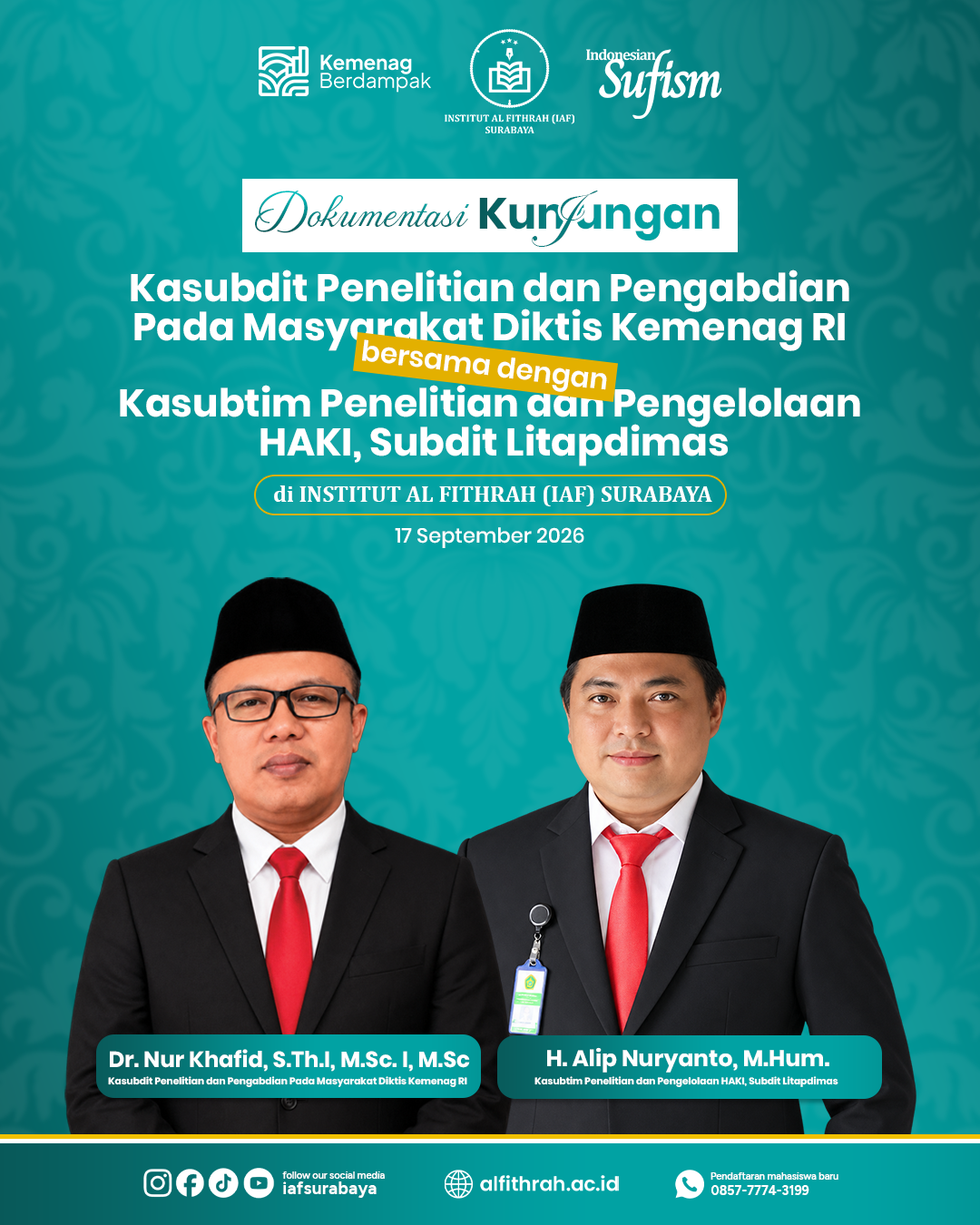Kasubdit Penelitian dan Pengabdian pada Masyarakat
