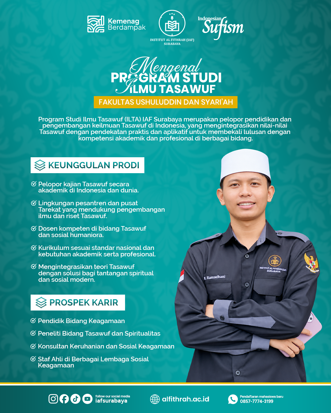 Program Studi Ilmu Tasawuf (ILTA) Institut Al Fithrah (IAF)