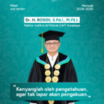 Kenali sosok Rektor Institut Al Fithrah (IAF)