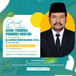 Ujian Terbuka Promosi Doktor