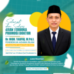 Ujian Terbuka Promosi Doktor