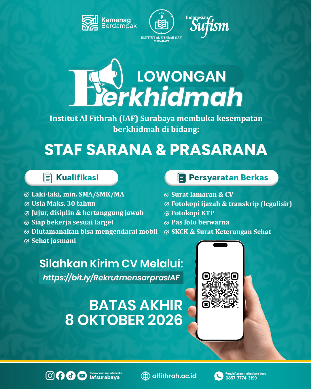 STAF SARANA & PRASARANA