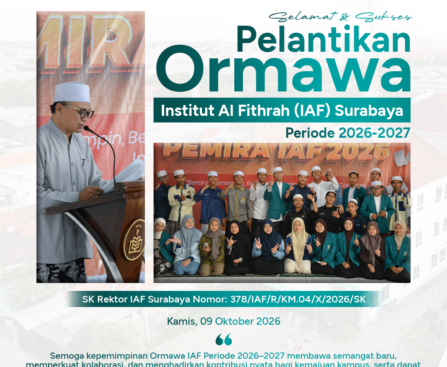 Pelantikan Ormawa IAF Surabaya