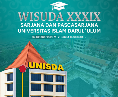 Wisuda XXXIX Universitas Islam Darul ’Ulum